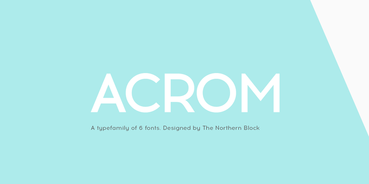 Font Acrom