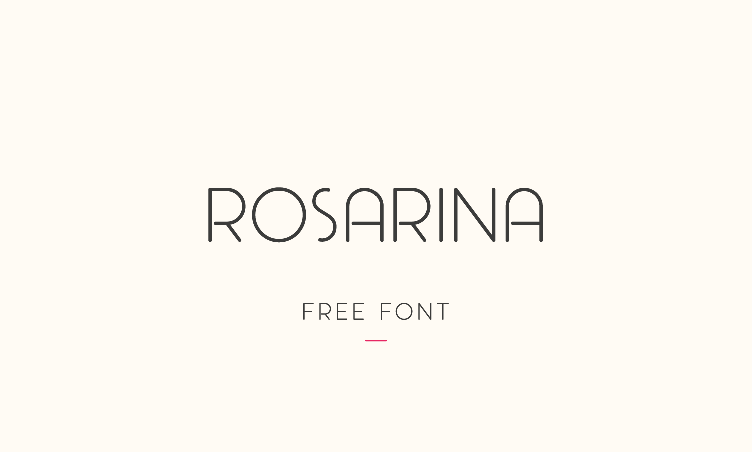Font Rosarina