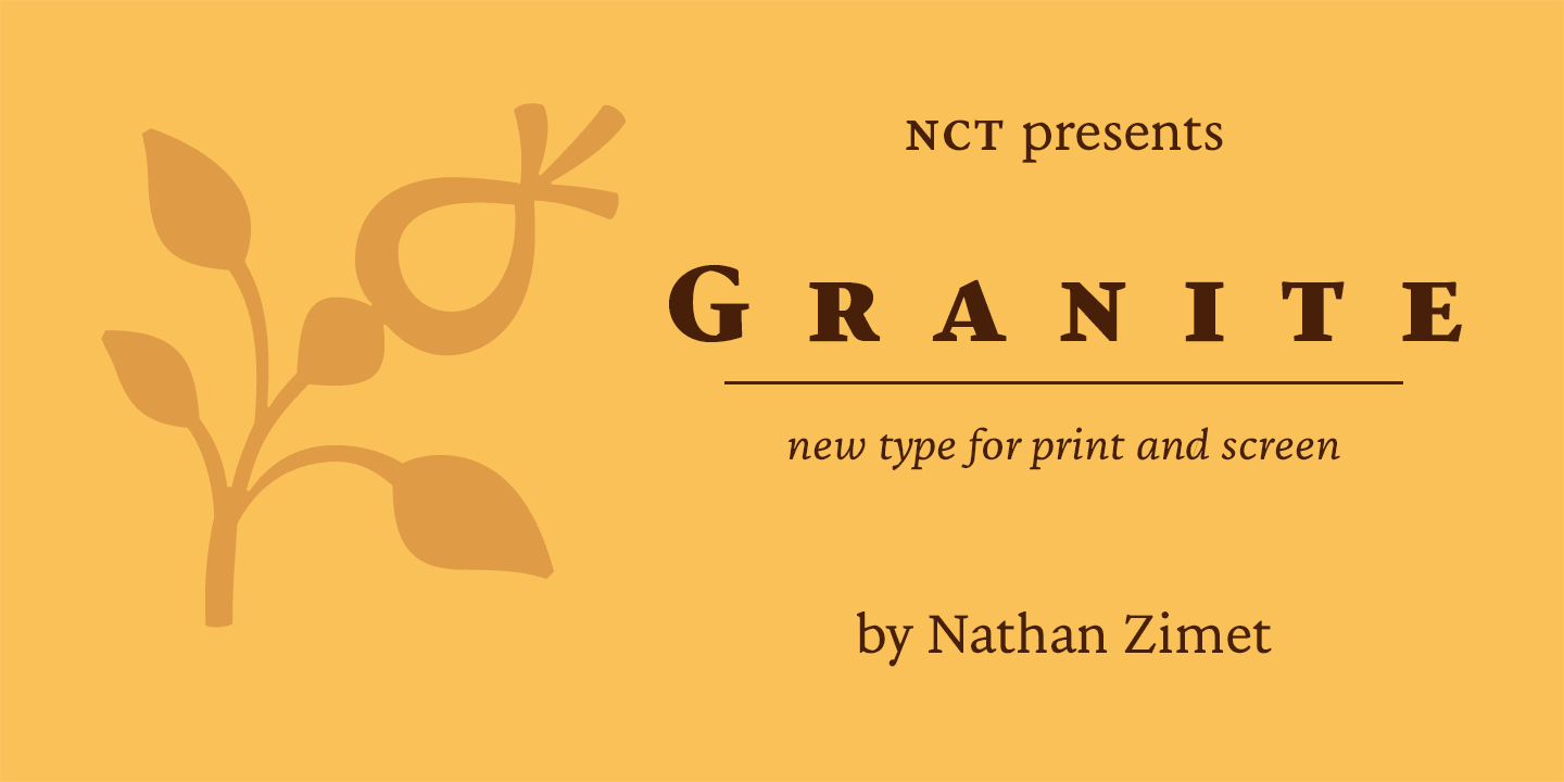Font NCT Granite