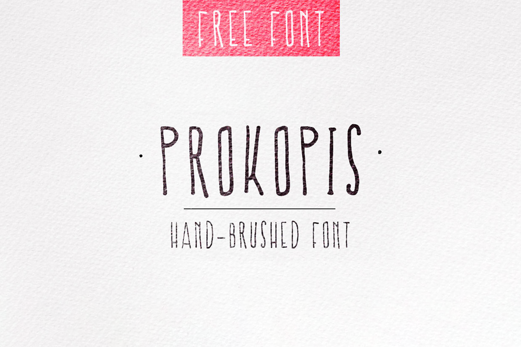 Font Prokopis