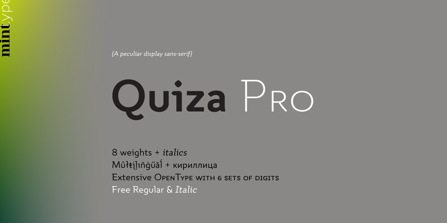 Font Quiza Pro