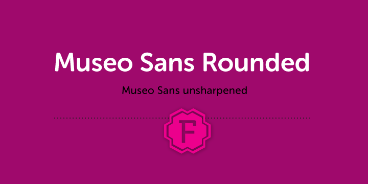Font Museo Sans Rounded