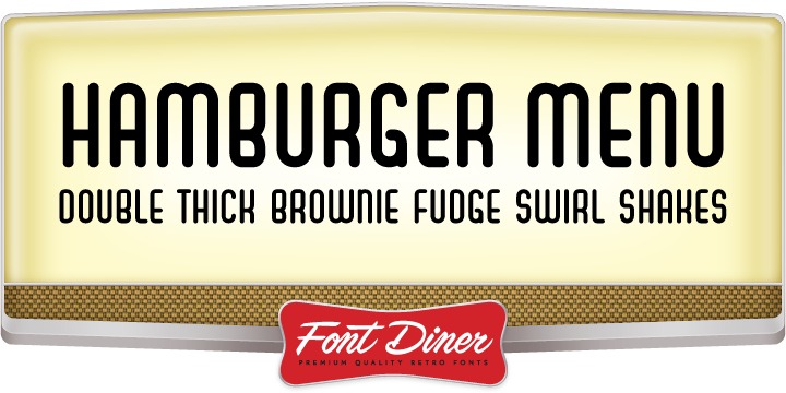 Font Hamburger