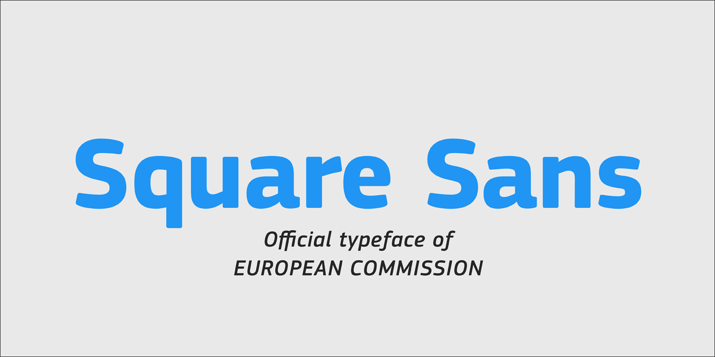 Font PF Square Sans Cond Pro 