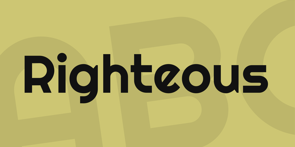 Font Righteous