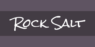 Font Rock Salt