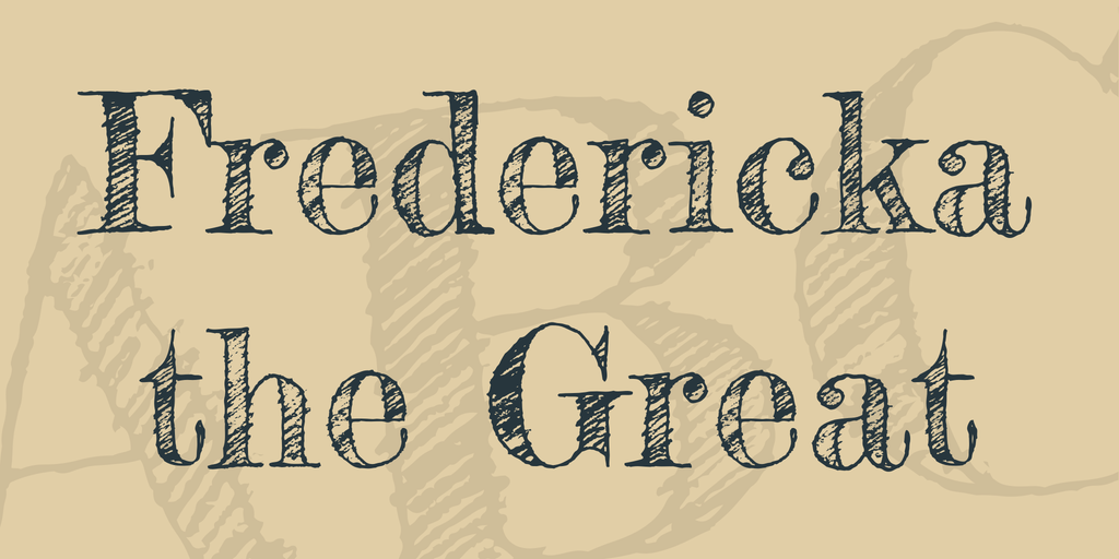 Font Fredericka the Great