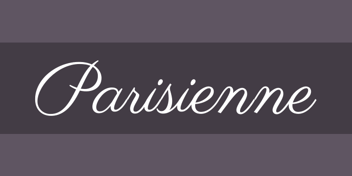 Font Parisienne