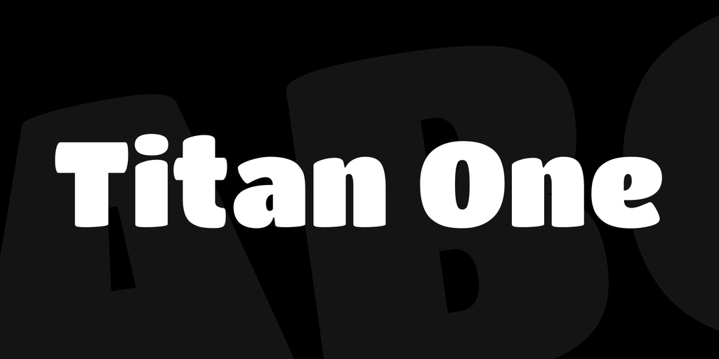 Font Titan One