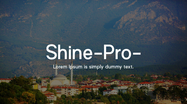 Font Shine Pro