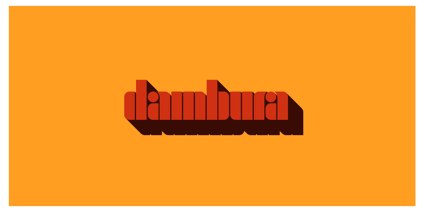 Font Dambura 