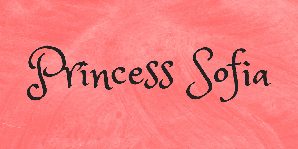 Font Princess Sofia