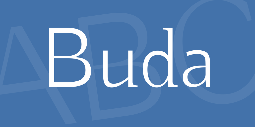 Font Buda