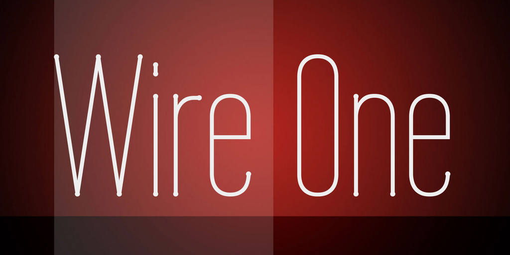 Font Wire One