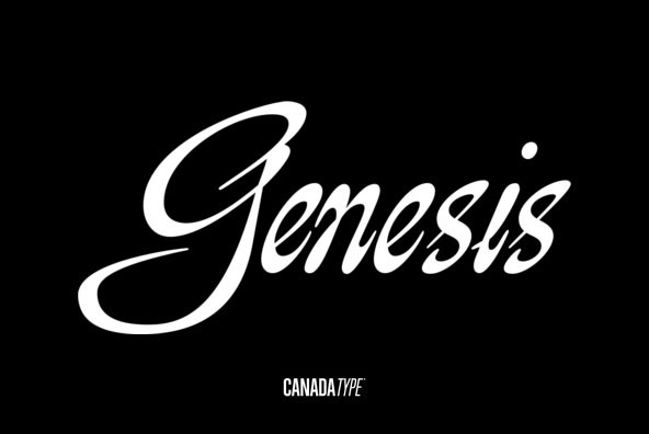 Font Genesis Sans 