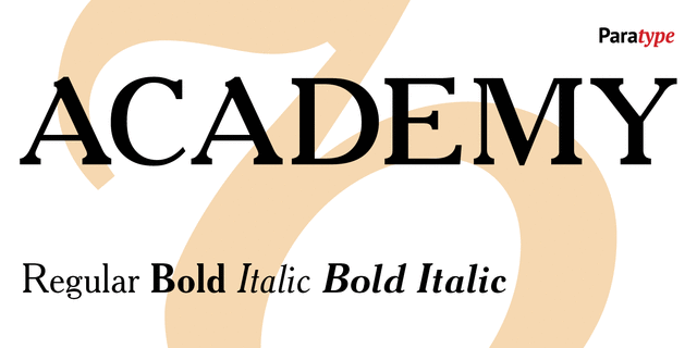 Font Academy Serif 