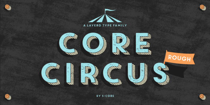 Font Core Circus 2D