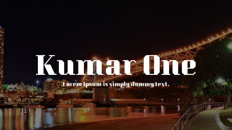 Font Kumar One