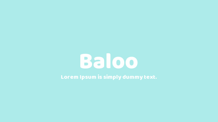 Font Baloo