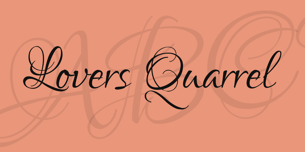 Font Lovers Quarrel