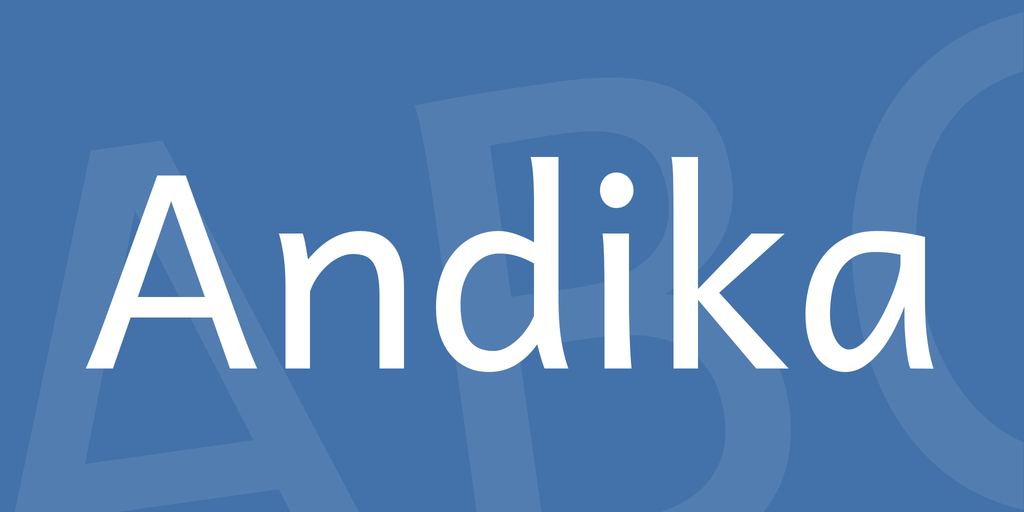 Font Andika