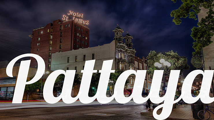 Font Pattaya: Download And Install On The WEB Site