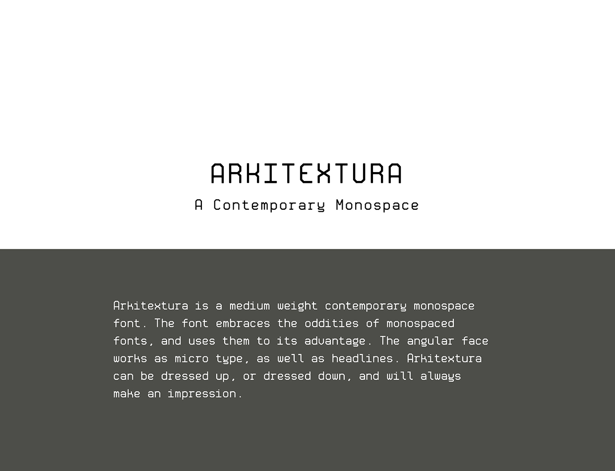 Font Arkitextura