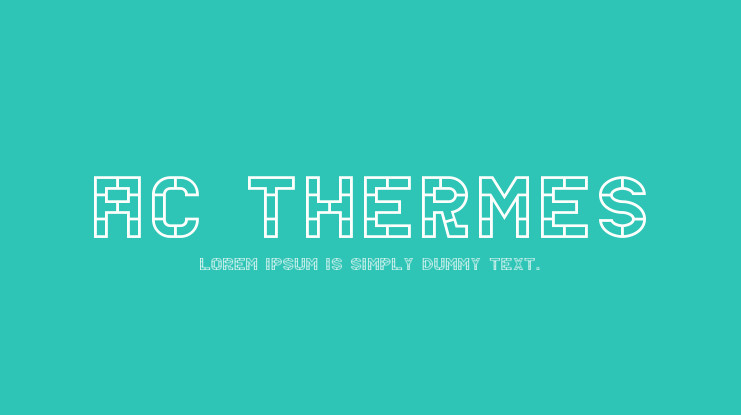 Font AC Thermes 