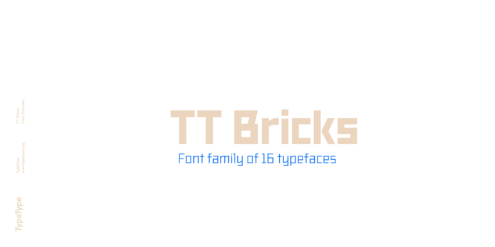 Font TT Bricks