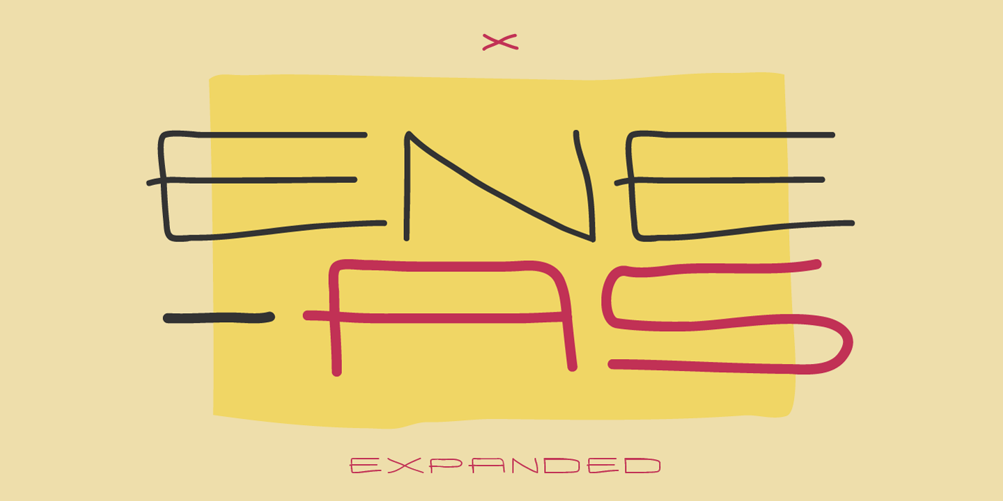 Font Eneas Expanded