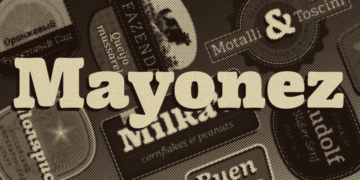 Font Mayonez