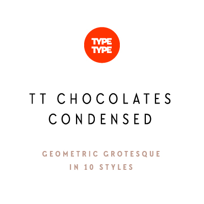 Font TT Chocolates Condensed