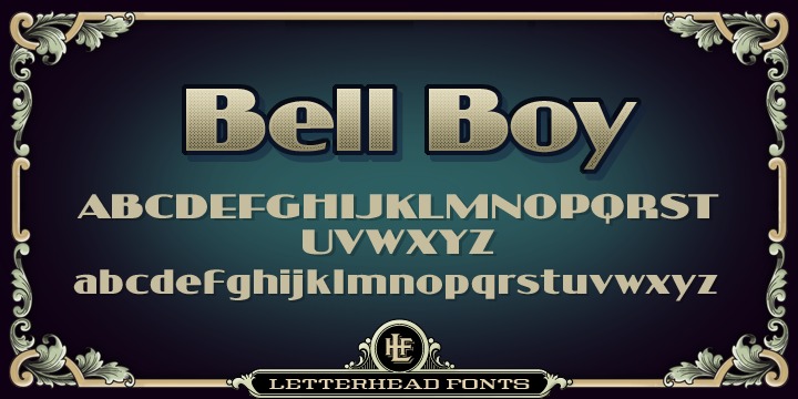 Font LHF Bell Boy