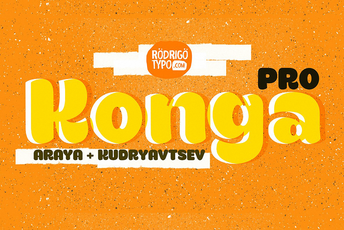 Font Konga Pro