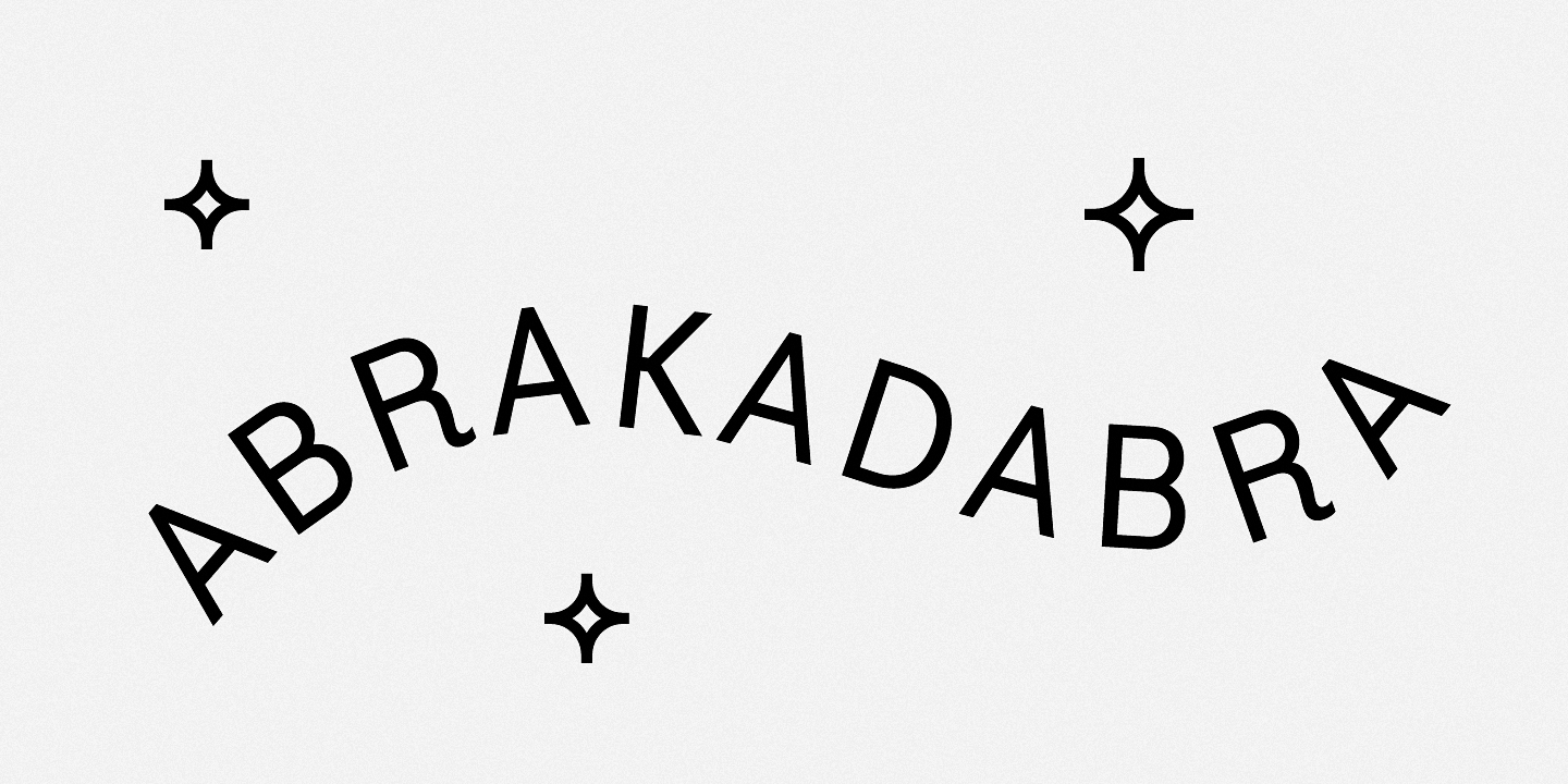 Font Abrakadabra
