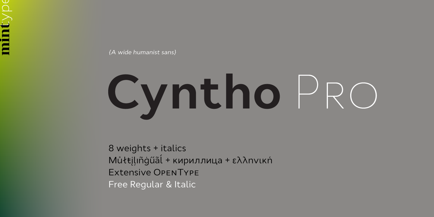 Font Cyntho