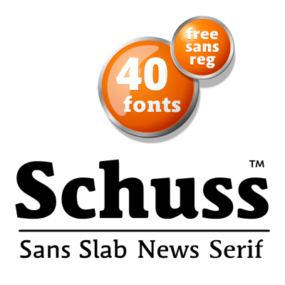 Font Schuss News Pro