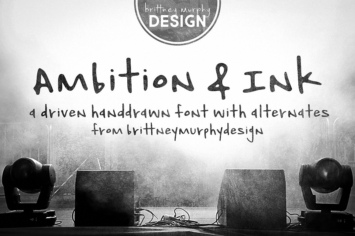 Font Ambition & Ink