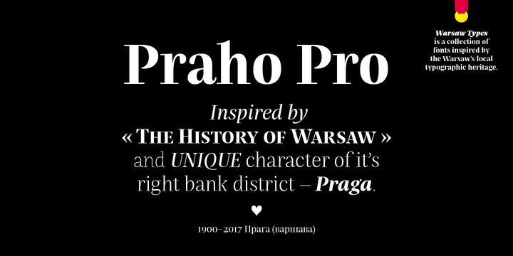 Font Praho Pro