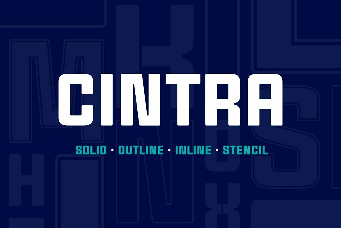 Font Cintra Inline