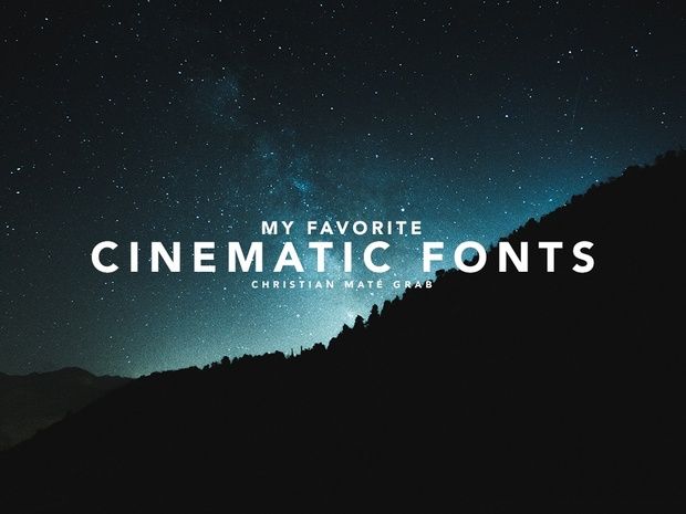 Font Cinematic