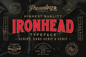 Font Iron Head