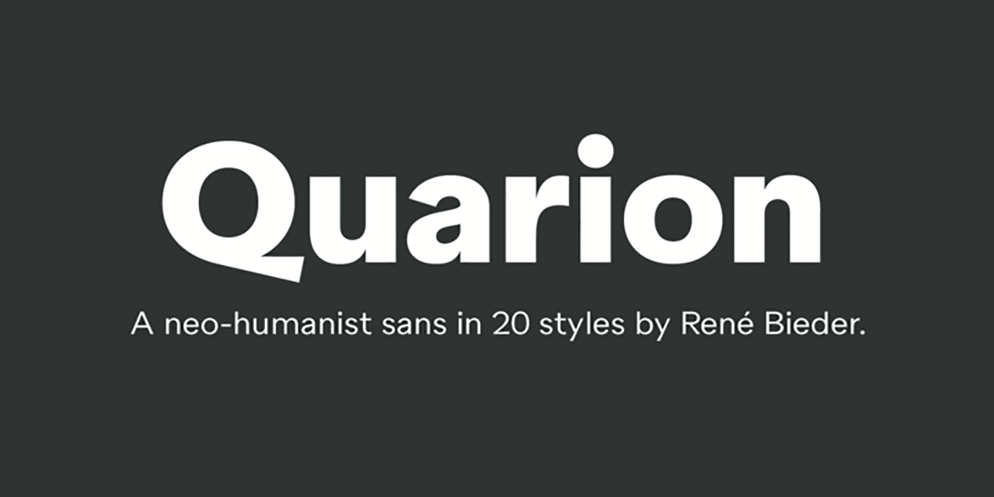 Font Quarion
