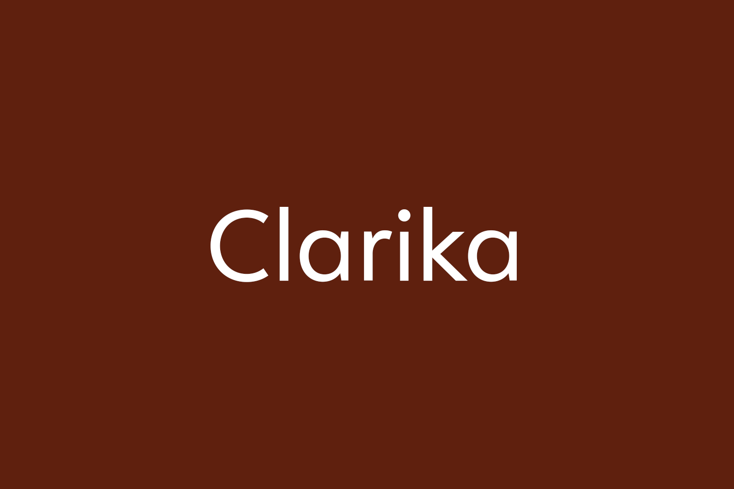 Font Clarika Pro
