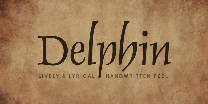Font Delphin