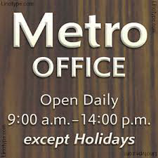 Font Metro Office