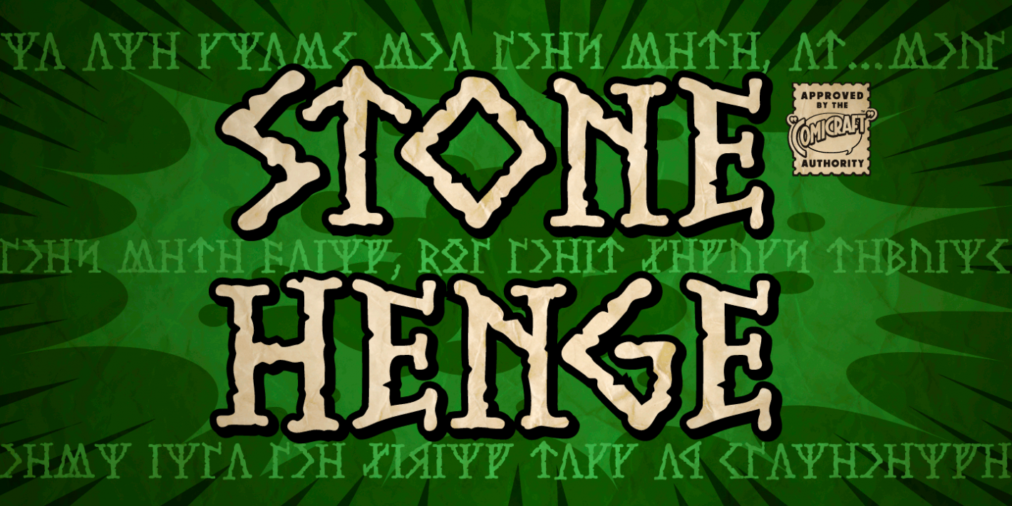 Font Stonehenge