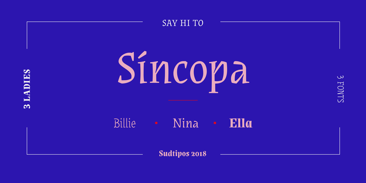 Font Sincopa