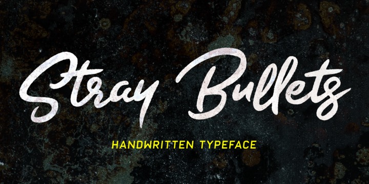Font Stray Bullets