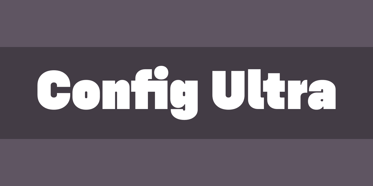 Font Config Ultra